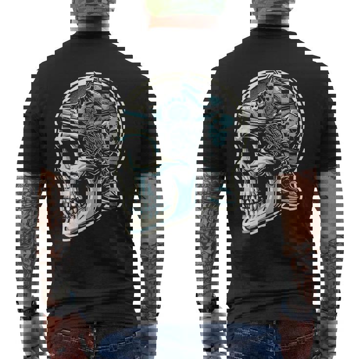 スニーカー ファン ムエルテ スカル メンズTシャツ バックプリント