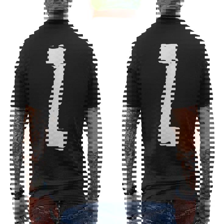 スプラッターz メンズTシャツ バックプリント