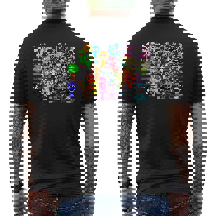 スプランキー・ラブ！ メンズTシャツ バックプリント