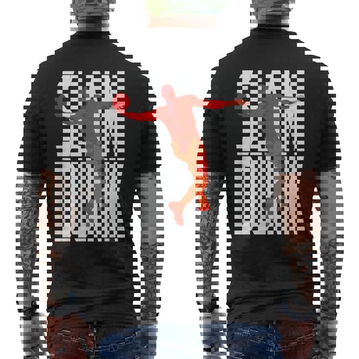 スラムダンク バスケットボール メンズTシャツ バックプリント