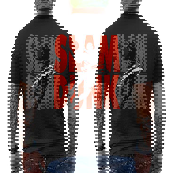 スラムダンク バスケットボール選手 フープスコーチ メンズTシャツ バックプリント