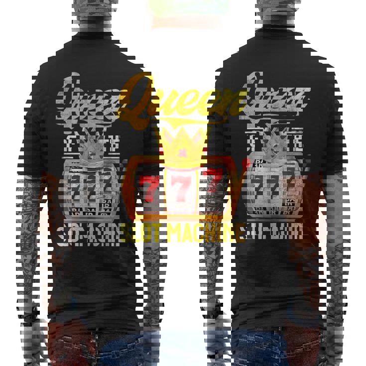 スロットマシン ジャックポット 777 Handpay Lucky Gambling Casino メンズTシャツ バックプリント