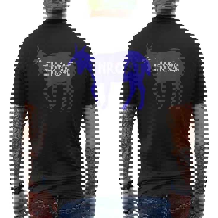 スロートヤギ メンズTシャツ バックプリント