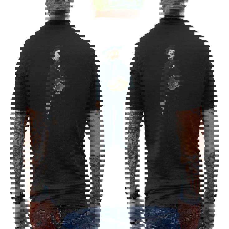 セルフポートレート アンリ・ルソー作 リール・サン・ルイス 1890 メンズTシャツ バックプリント