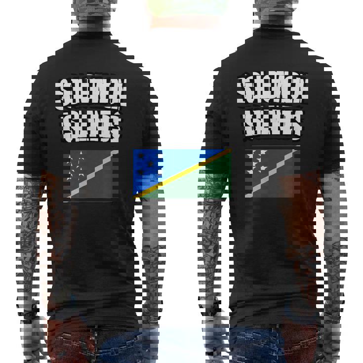 ソロモン諸島 メンズTシャツ バックプリント