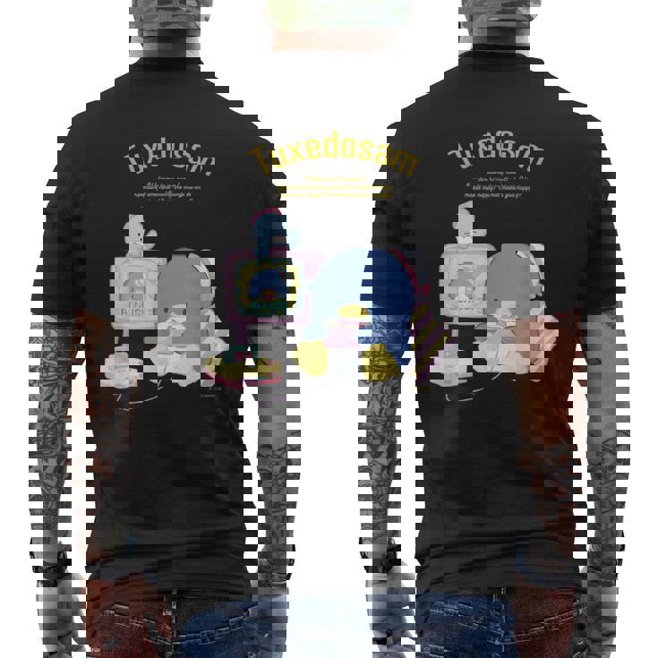 タキシードサム ハピネスマイルーム メンズTシャツ バックプリント