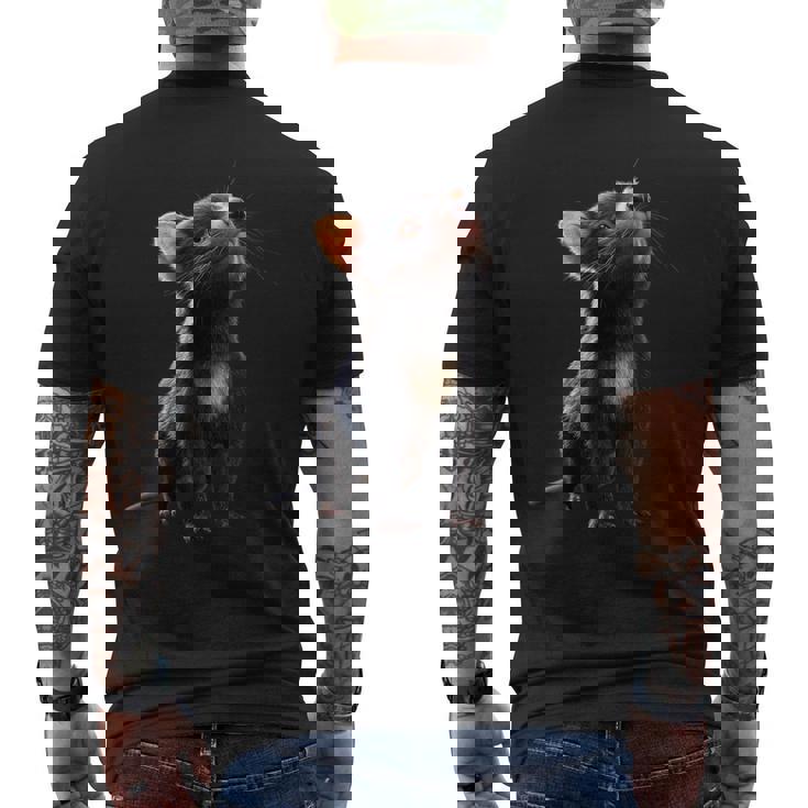 タスマニアン・デビル 有袋類 タスマニア・スウィート・デビル メンズTシャツ バックプリント