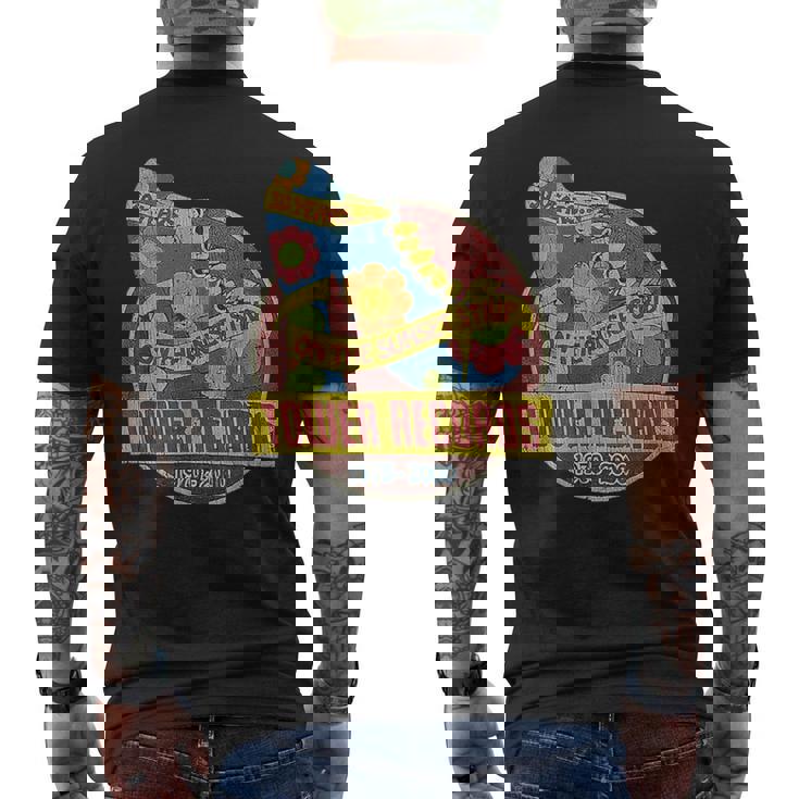 タワーレコード レトロ サンセット ブルバード ヴィンテージ 音楽 ハリウッド メンズTシャツ バックプリント