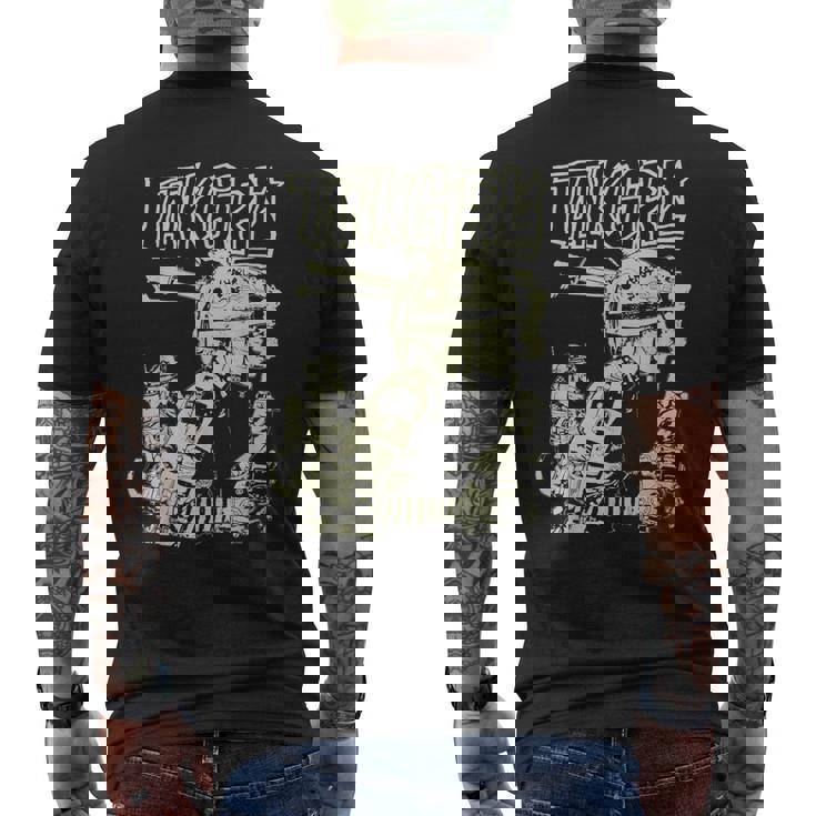 タンクガール メンズTシャツ バックプリント