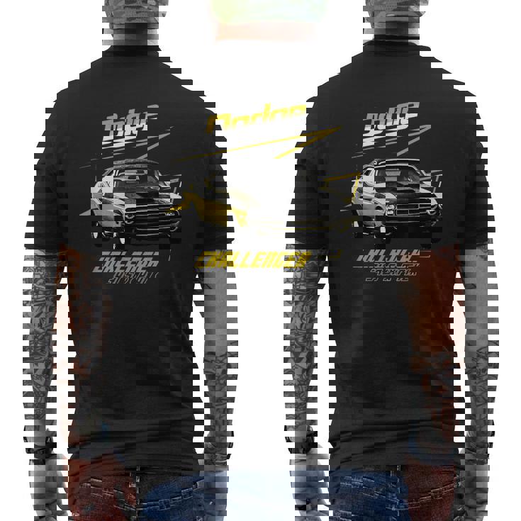 ダッジ チャレンジャー 340 6個パック メンズTシャツ バックプリント