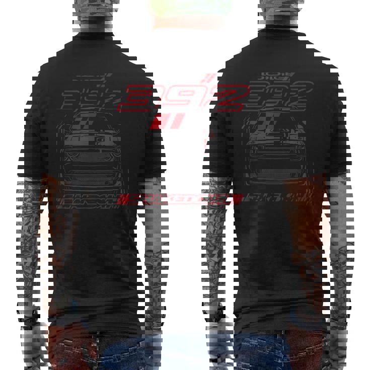 ダッジ チャレンジャー 392 シェイクダウン ラストコール メンズTシャツ バックプリント