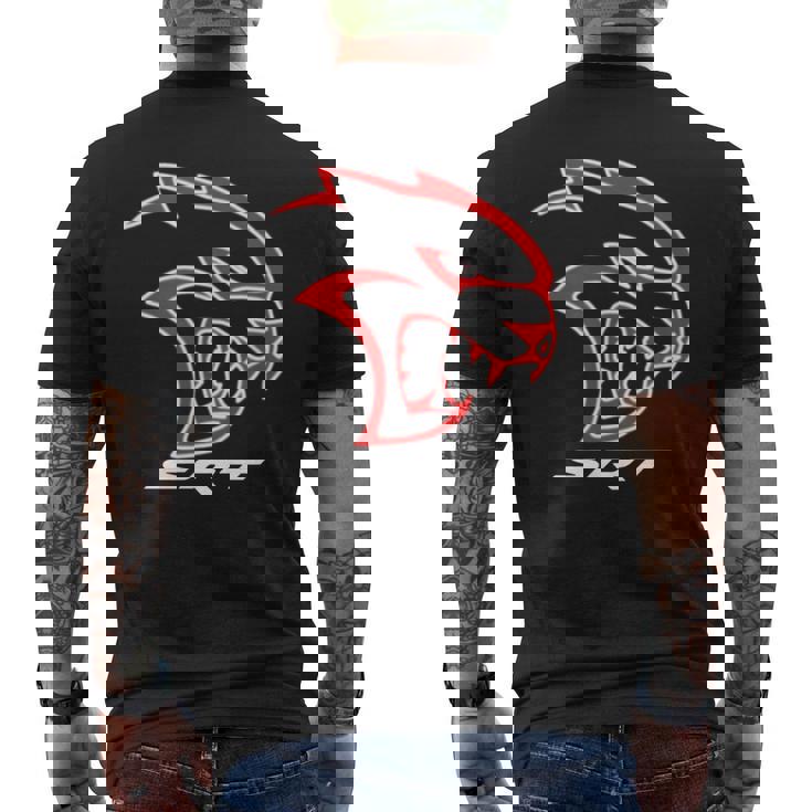 ダッジ ネオン ヘルキャット メンズTシャツ バックプリント