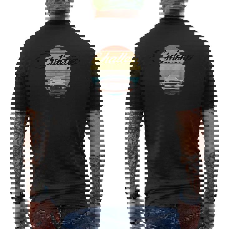 ダッジ・チャレンジャー メンズTシャツ バックプリント