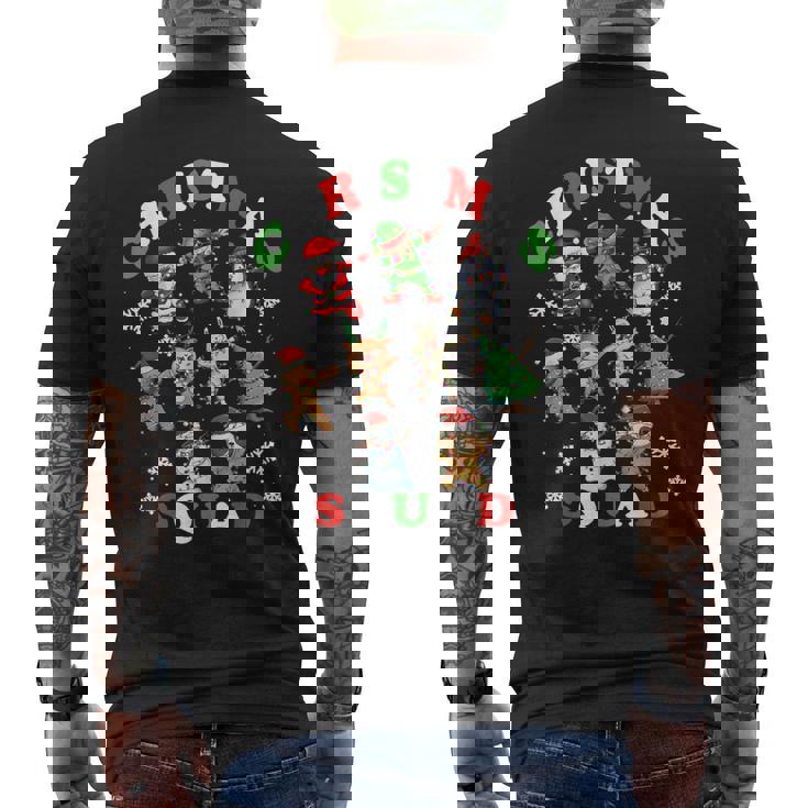 ダビングクリスマスブリークリスマスセーターサンタダブスクワッドキッズボーイ メンズTシャツ バックプリント