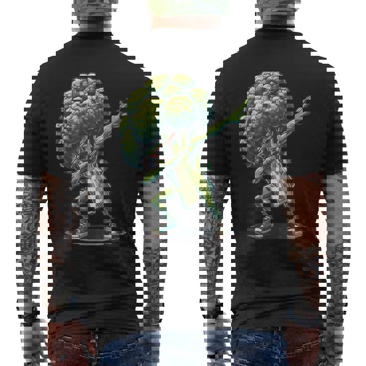 ダブ ブロッコリー ダンス ダブ ブロッコリー 野菜 メンズTシャツ バックプリント