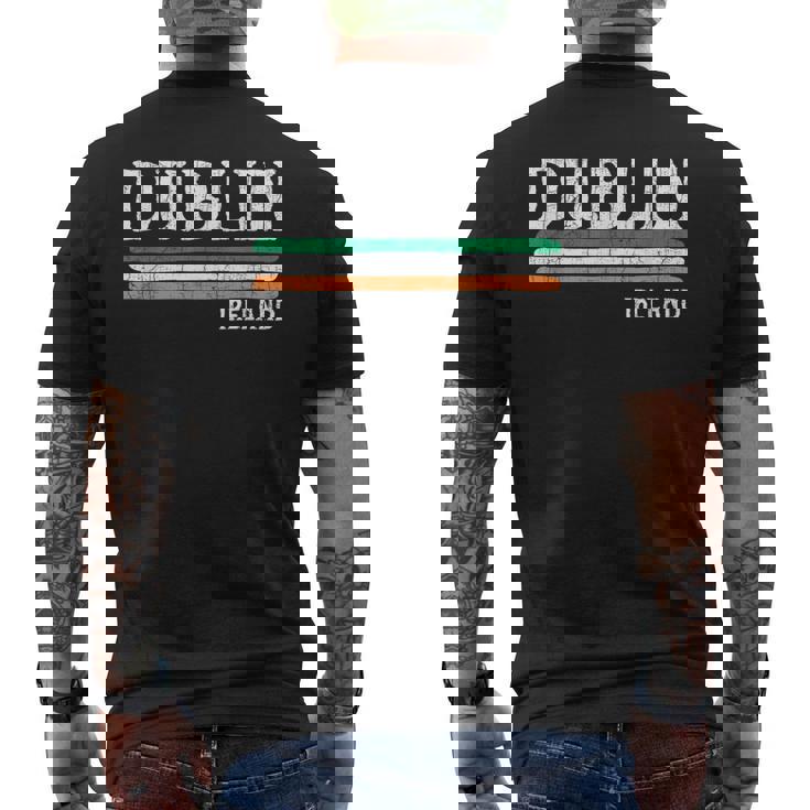 ダブリン アイルランド アイリッシュ メンズTシャツ バックプリント