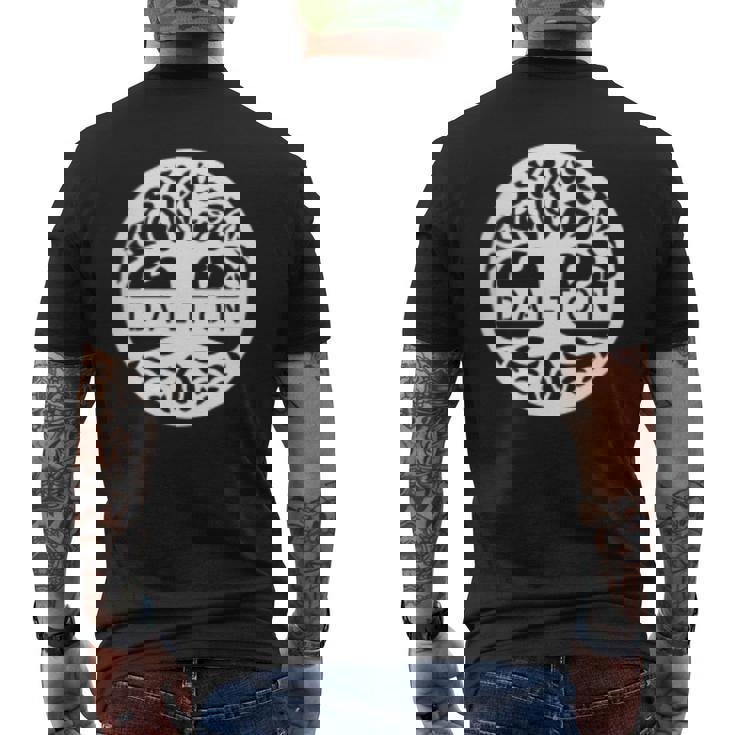 ダルトン アイルランドの名前 ケルトの生命の樹 メンズTシャツ バックプリント