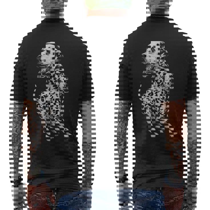 ダルメシアン メンズTシャツ バックプリント
