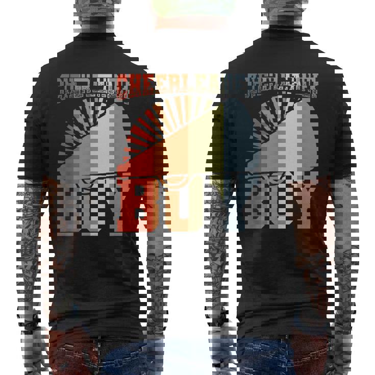 チアリーディング少年男子大学生チアリーダー メンズTシャツ バックプリント