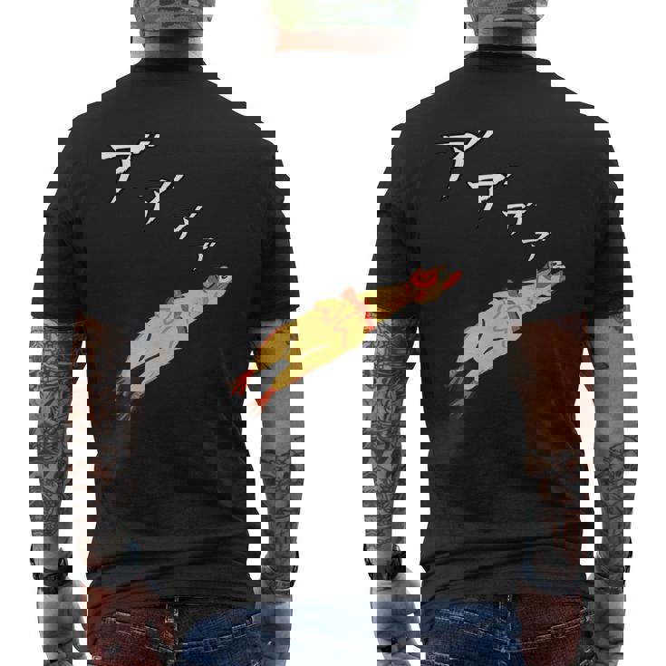 チキンおもちゃ ニワトリ 鶏 おもしろ ギャグ 服 メンズTシャツ バックプリント