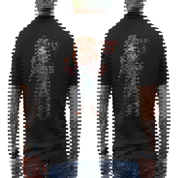 チャッキー Issue メンズTシャツ バックプリント