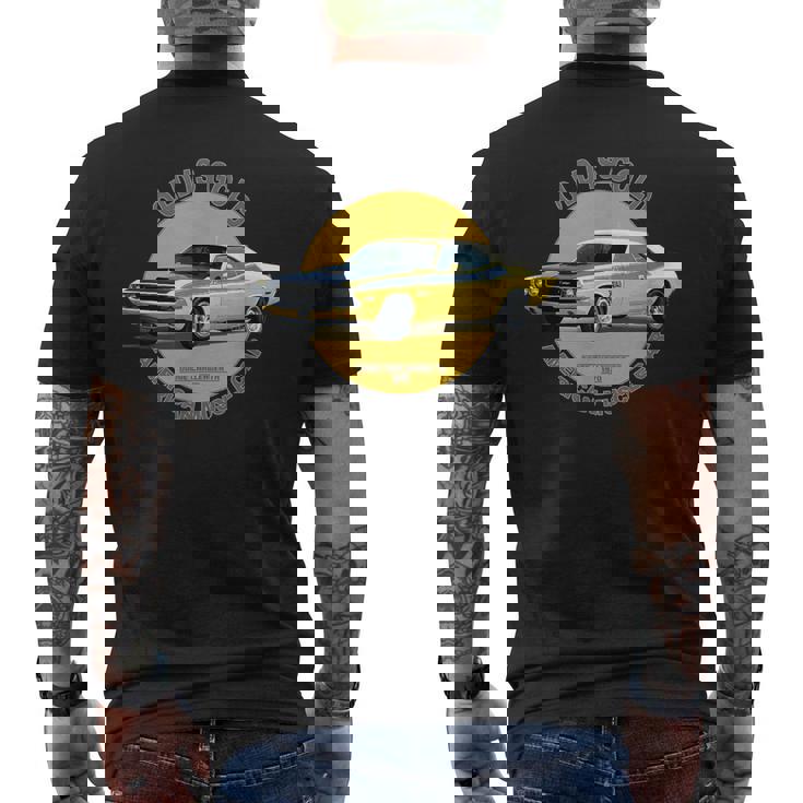 チャレンジャーta アメリカンマッスルカー 60年代 70年代 メンズTシャツ バックプリント