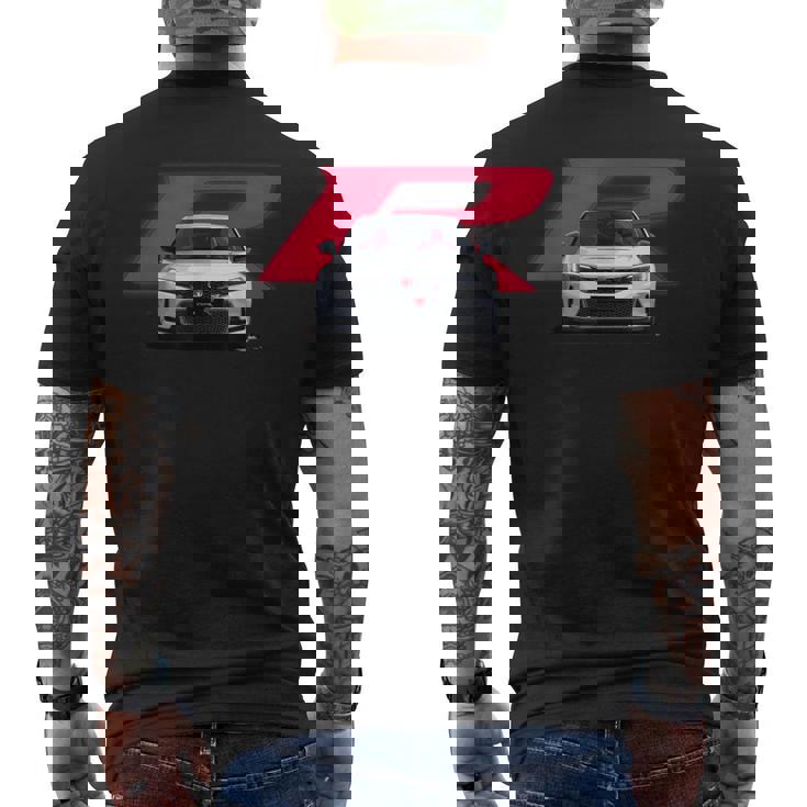 チャンプ ホワイト ハッチタイプ Dohc Fl5 第11世代 メンズTシャツ バックプリント