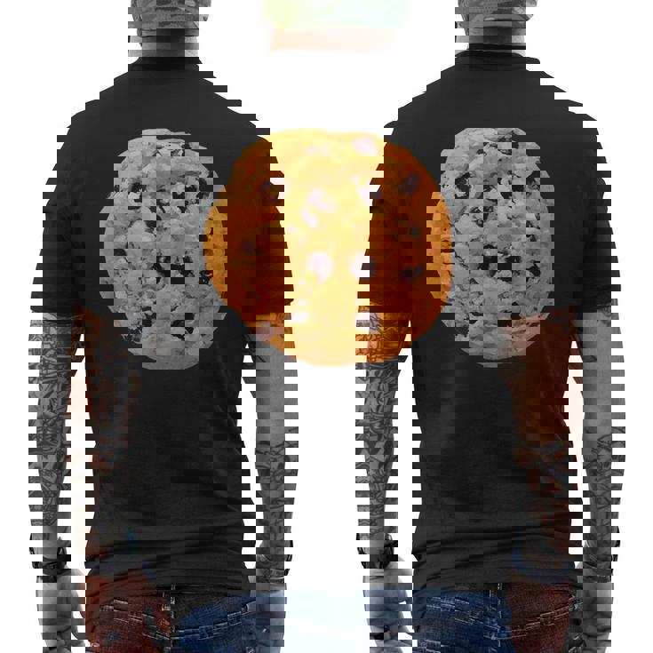 チョコレートチップクッキー メンズTシャツ バックプリント