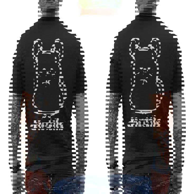 チンチラ 小動物 かわいい ペット好き ギフト 動物 イラスト キッズ 子ども メンズTシャツ バックプリント