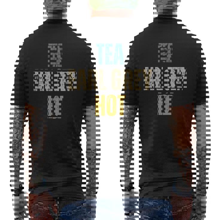 ティーアールグレイホット メンズTシャツ バックプリント