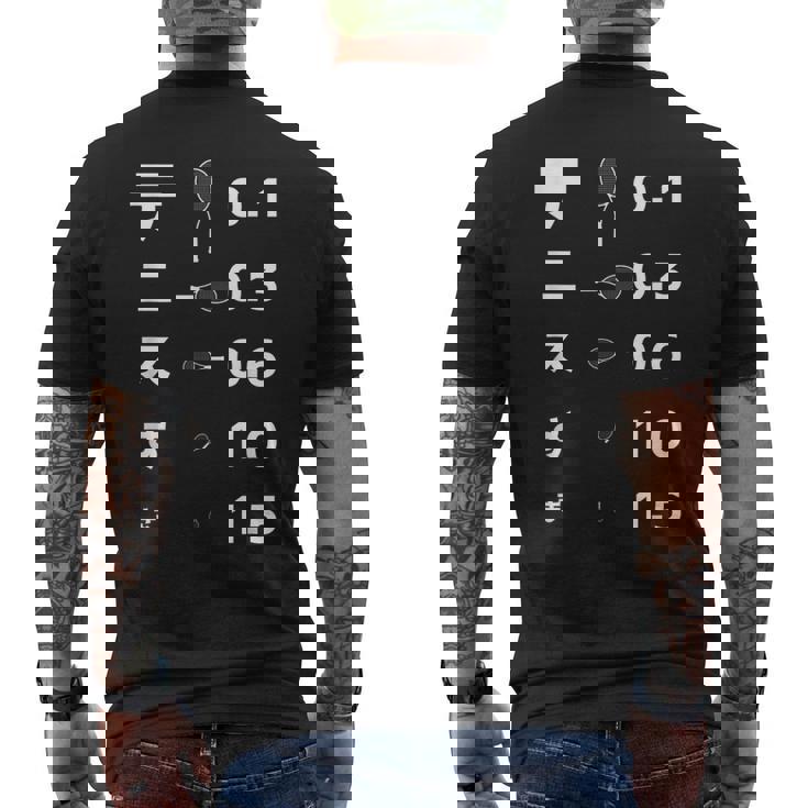 テニス 部活 面白いtシャツ 視力検査 メンズ おもしろ 文字 服 練習着 ネタ キッズ メンズTシャツ バックプリント