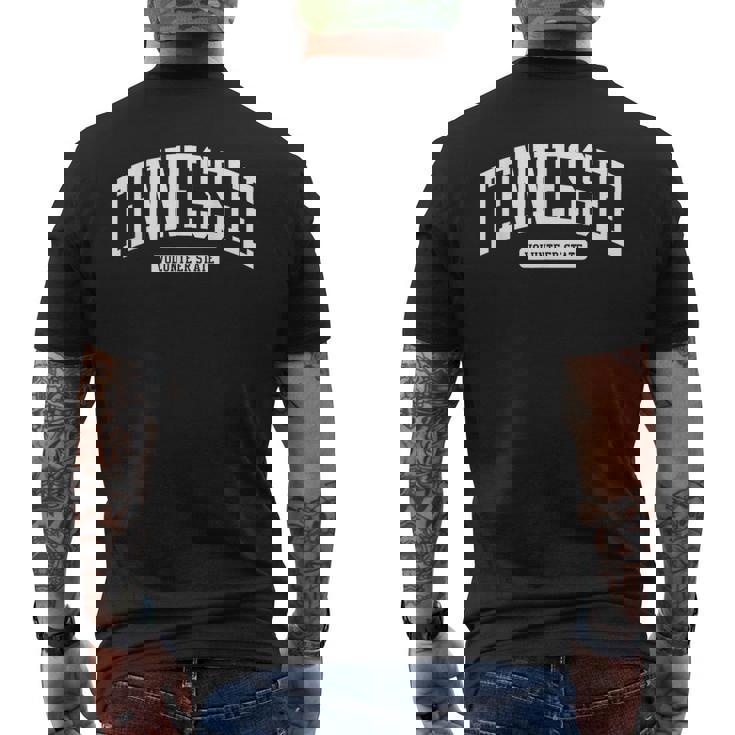 テネシー大学スタイル メンズTシャツ バックプリント