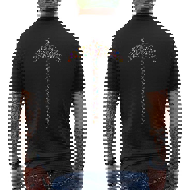 テラリアtシャツ メンズTシャツ バックプリント