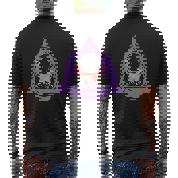 テリアン・ウェア・デルタフォックス メンズTシャツ バックプリント