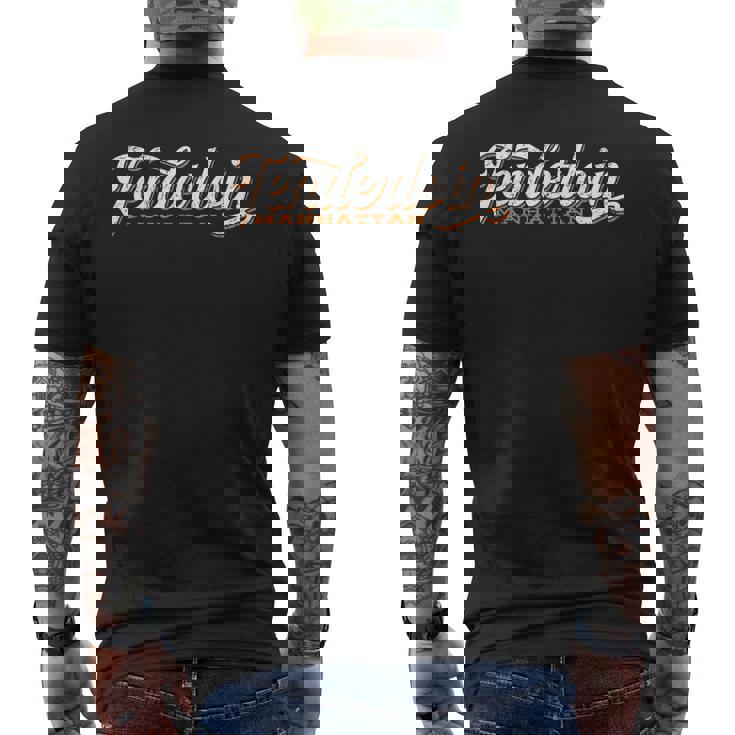 テンダーロイン・ディストリクトニューヨーク メンズTシャツ バックプリント