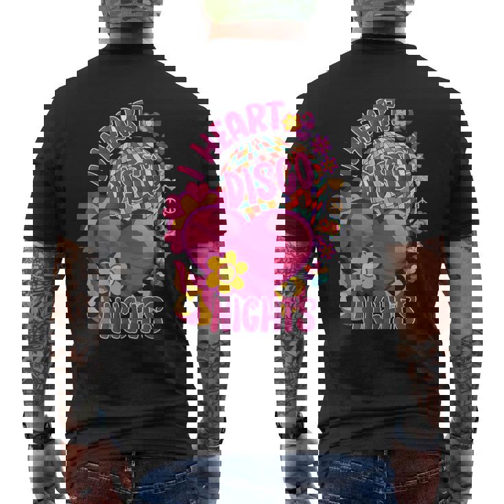 ディスコ グルービー ヒッピー 70年代 80年代 ヴィンテージ 70年代ディスコ衣装 メンズTシャツ バックプリント