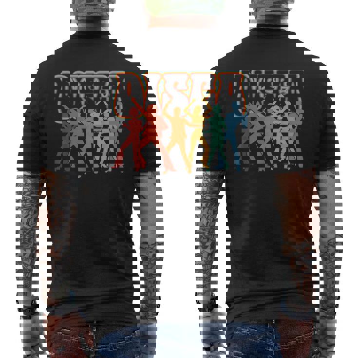 ディスコパーティダンス メンズTシャツ バックプリント