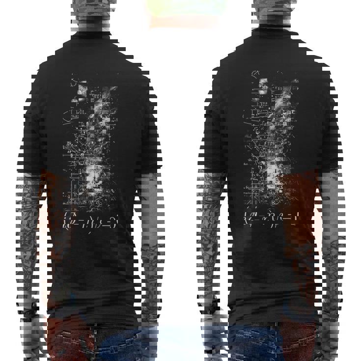 ディラック方程式 量子力学 素粒子物理学 オタク メンズTシャツ バックプリント