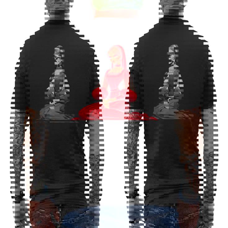 デド・モロズ スネグロチカ ロシア ロシア人 サンタクロース ロシア人 メンズTシャツ バックプリント