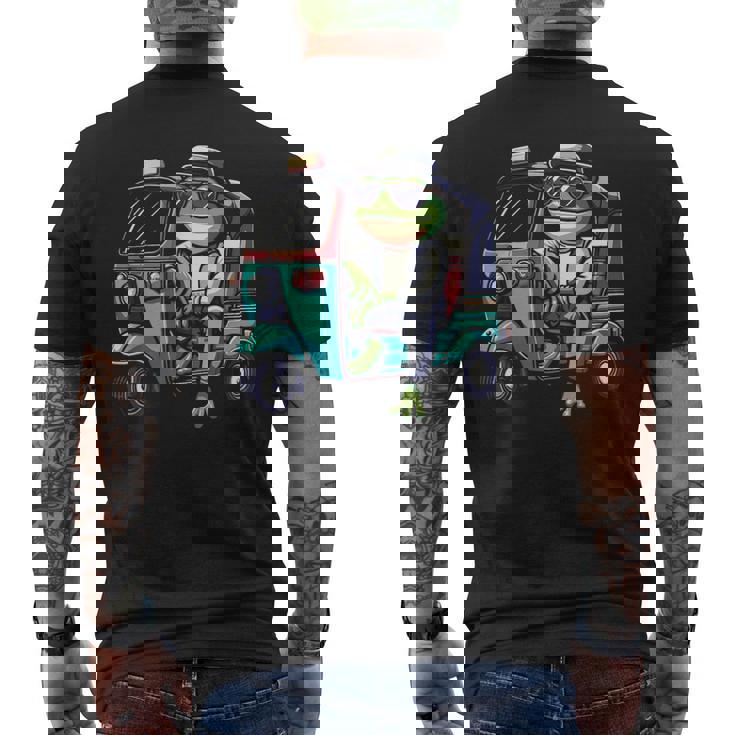 トゥクトゥク フロッグ トゥクトゥク メンズTシャツ バックプリント