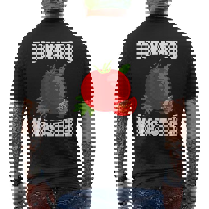 トマトマスターi トマト メンズTシャツ バックプリント