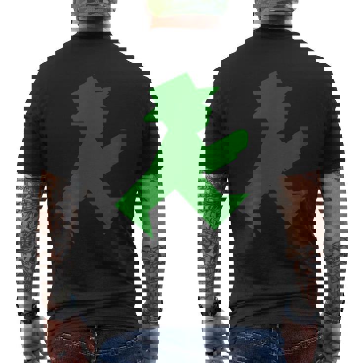 トラフィックライトマン ウォーカー メンズTシャツ バックプリント