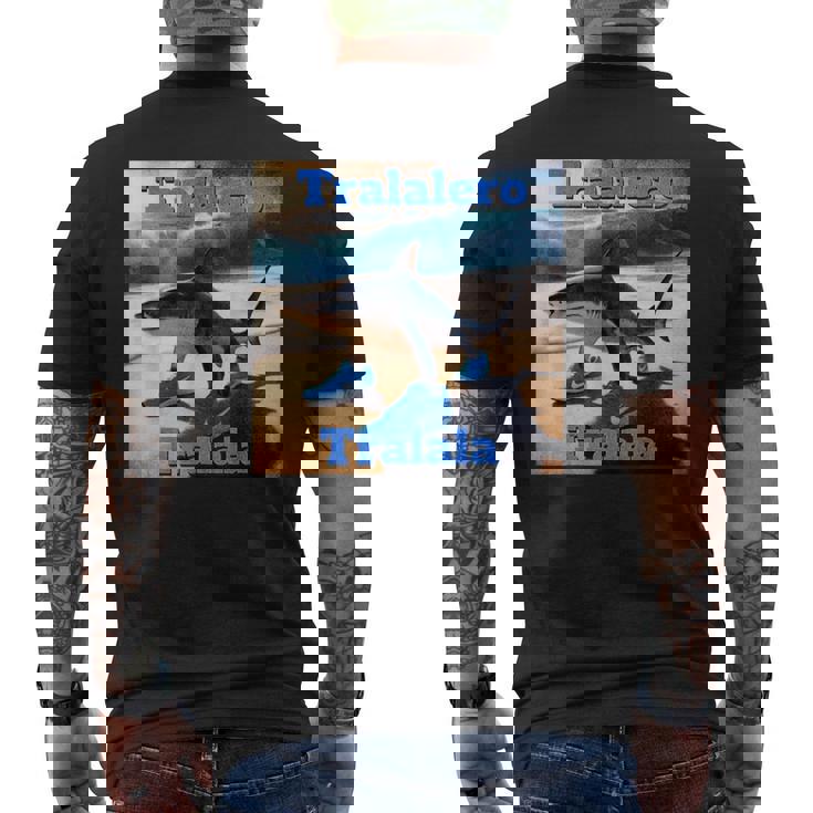 トララレロトララーラ メンズTシャツ バックプリント