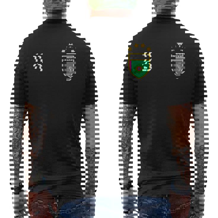 トルクメニスタン 23番 スポーツジャージー フットボール 23 メンズTシャツ バックプリント