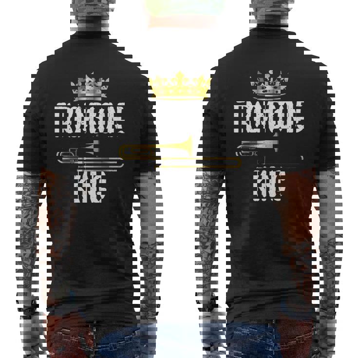 トロンボーンキングトロンボーン メンズTシャツ バックプリント