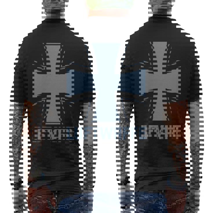 ドイツ空軍軍 ドイツ連邦軍 メンズTシャツ バックプリント