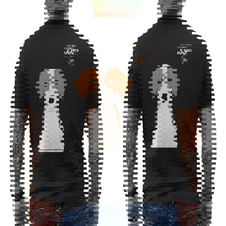 ドッグシリーズ「コーイケルホンディエ」 メンズTシャツ バックプリント