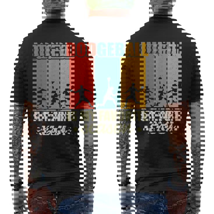 ドッジボール ダッジボール メンズTシャツ バックプリント