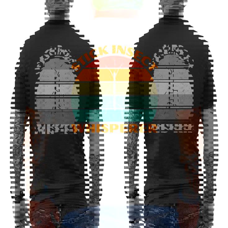 ナナフシ ウィスパラー ナナフシ ペット メンズTシャツ バックプリント