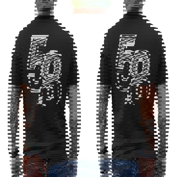 ナンバー58 スポーツジャージ 58 誕生日 メンズTシャツ バックプリント